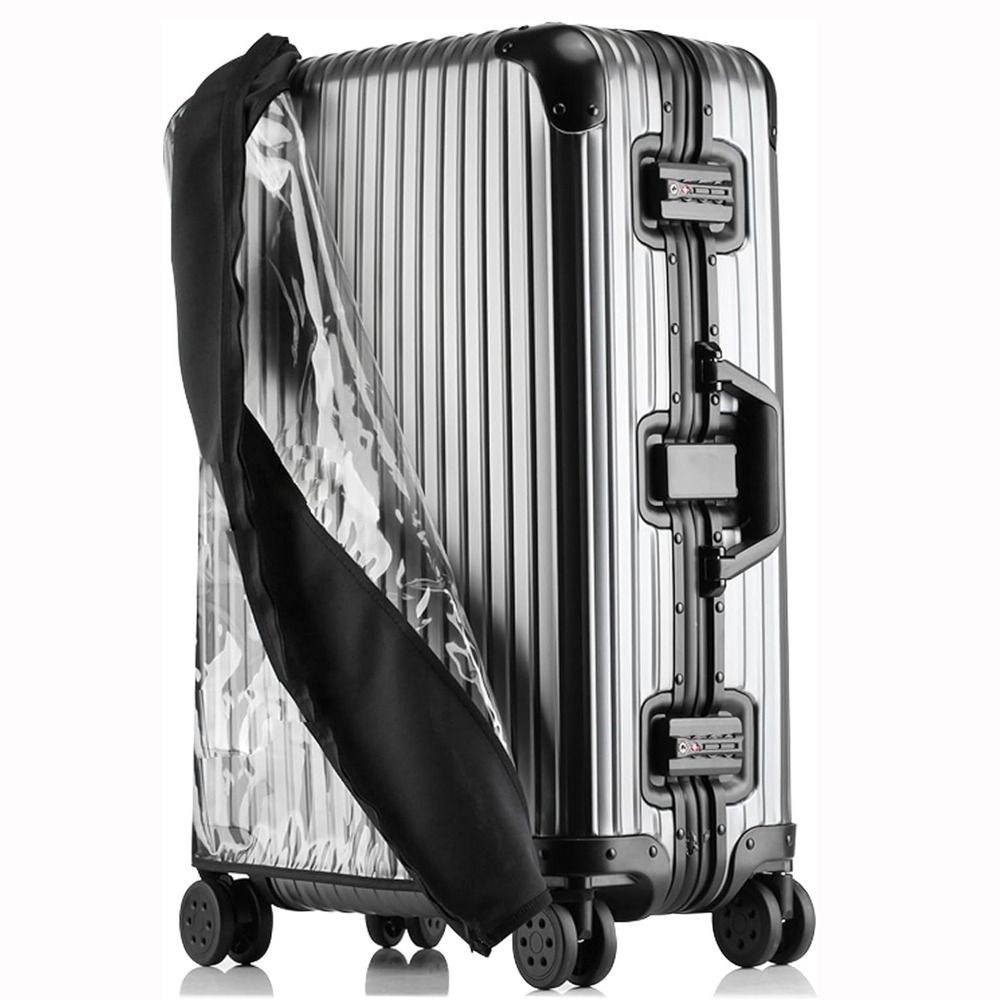New PVC Transparent Suitcase C - Luggage Protective Cover Transparent ulasan dan harga