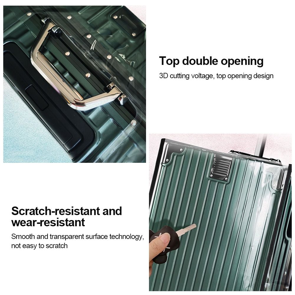 Durable Full Transparent Lugga - Luggage Protective Cover Transparent ulasan dan harga