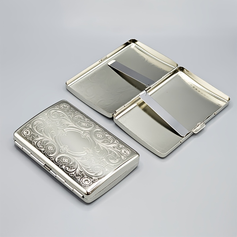 Vintage Metal Cigarette Case - - Wallets ulasan dan harga