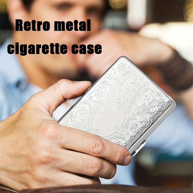 Vintage Metal Cigarette Case - - Wallets ulasan dan harga
