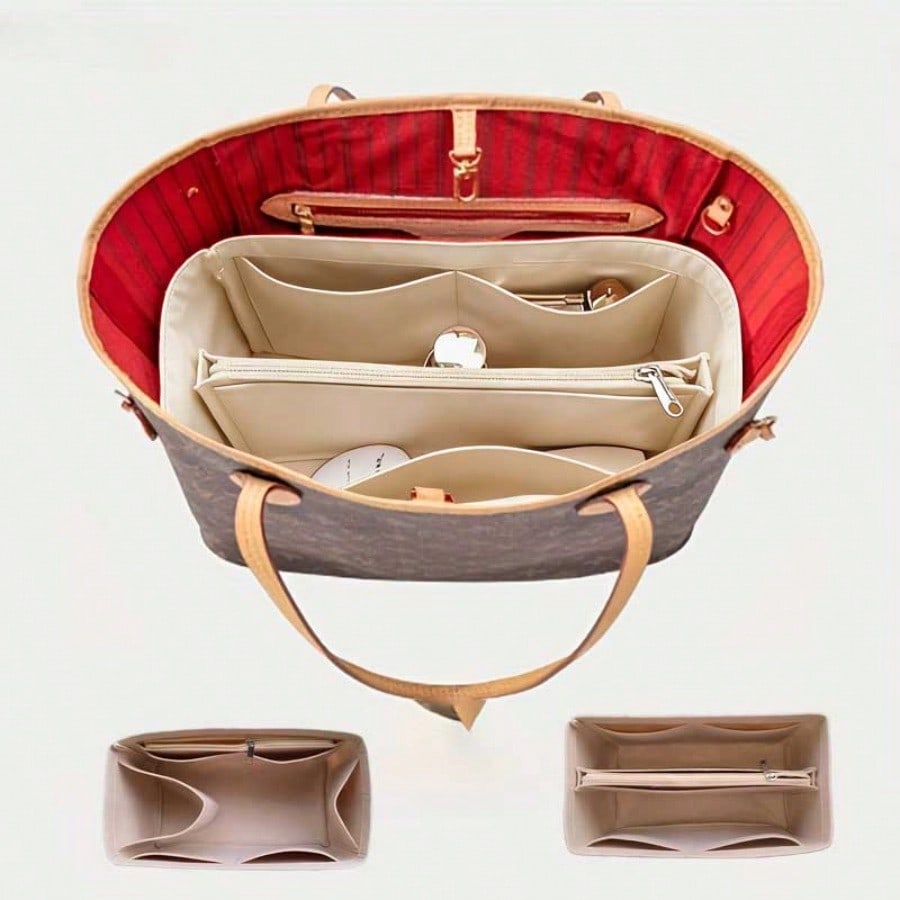 Felt Inset Bag Organizer, Mult - Handbags ulasan dan harga